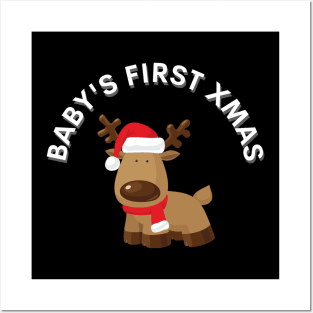 Baby's First Christmas Apparel Posters and Art